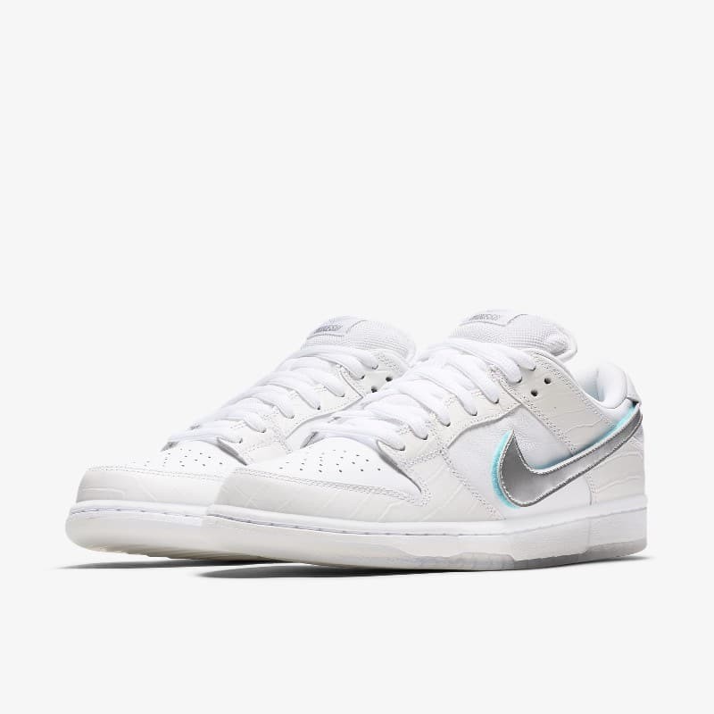 Diamond Supply x Nike SB Dunk Low Pro White | Cheap Arvind Air